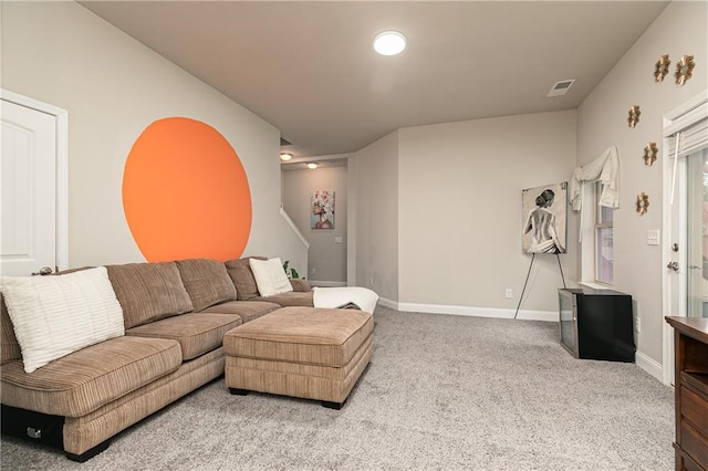 3302 Bellingham Way, Lithia Springs, GA 30122 - carpeted living area with baseboards and recessed lighting