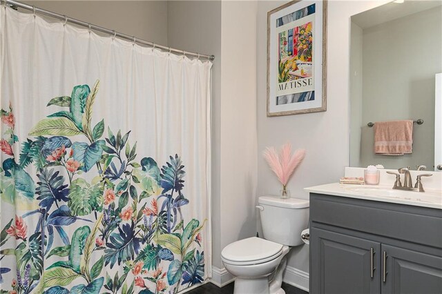 3302 Bellingham Way, Lithia Springs, GA 30122 - full bathroom featuring vanity and a shower with shower curtain