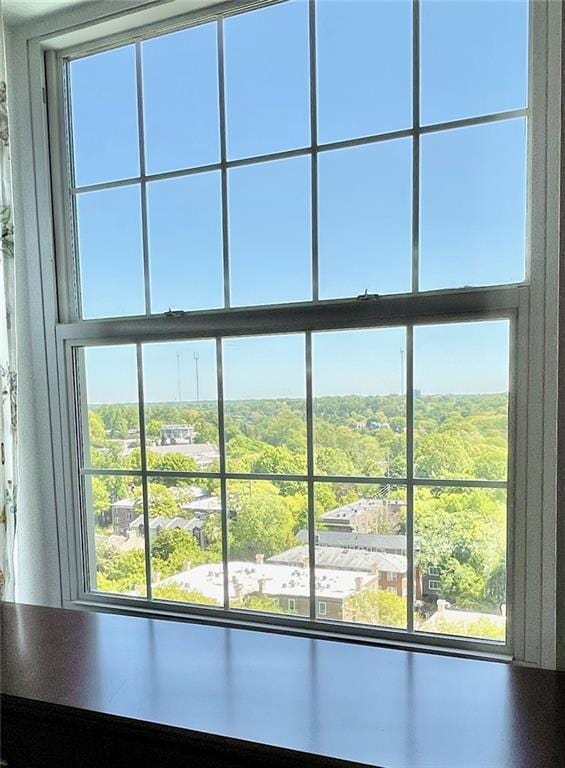 view of room details