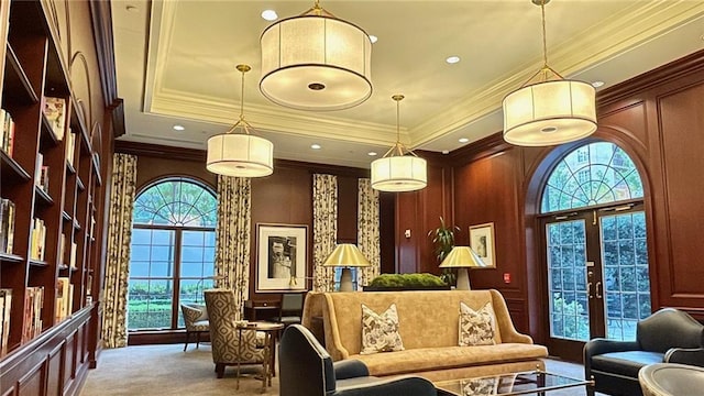view of community lobby