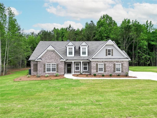 2113 Ella Springs Dr, Covington, GA 30014 - craftsman-style home with brick siding and a front lawn