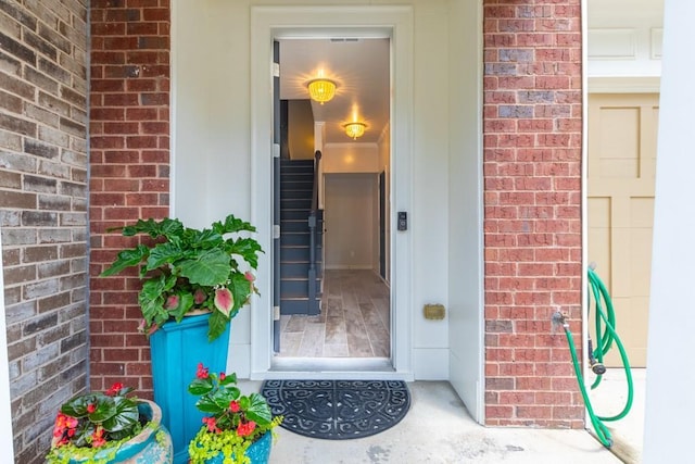 6426 Queens Court Trce Unit 7, Mableton, GA 30126 - doorway to property featuring brick siding