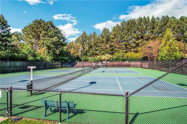6426 Queens Court Trce Unit 7, Mableton, GA 30126 - view of tennis court featuring community basketball court