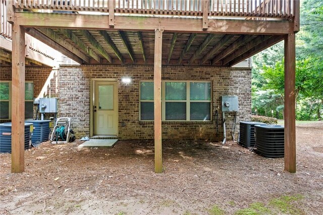 5440 Willow Oak Dr, Norcross, GA 30092 - exterior space with a deck