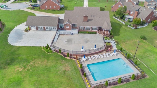 1979 Spivey Village Dr, Jonesboro, GA 30236 - view of subject property with a pool area