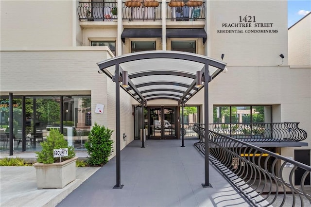 1421 Peachtree St NE Unit 212, Atlanta, GA 30309 - entrance to property featuring french doors