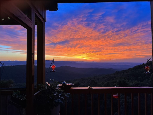 property view of mountains