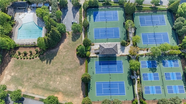 bird's eye view