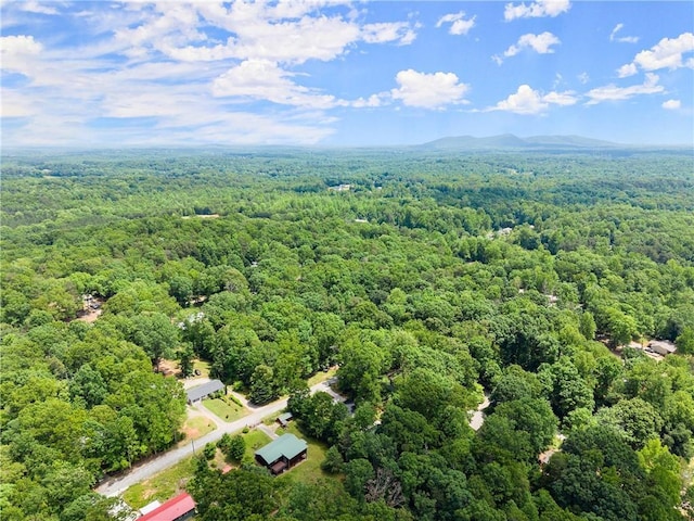 153 Garrison Dr, Cleveland, GA 30528 - bird's eye view of a heavily wooded area