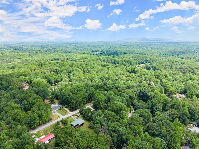 153 Garrison Dr, Cleveland, GA 30528 - drone / aerial view of a heavily wooded area
