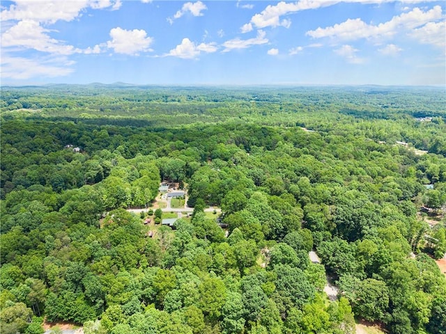 153 Garrison Dr, Cleveland, GA 30528 - aerial view of a heavily wooded area