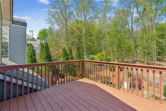 view of deck