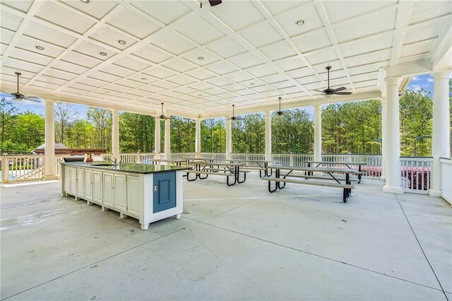 surrounding community with a sink