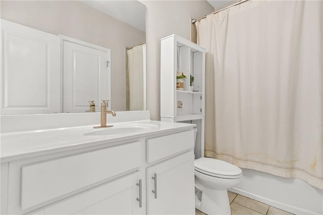4110 Morgan Elizabeth Way, Cumming, GA 30041 - full bathroom featuring vanity, toilet, and tile patterned flooring