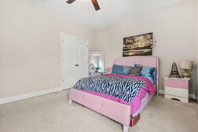 4110 Morgan Elizabeth Way, Cumming, GA 30041 - bedroom with carpet floors, baseboards, and ceiling fan