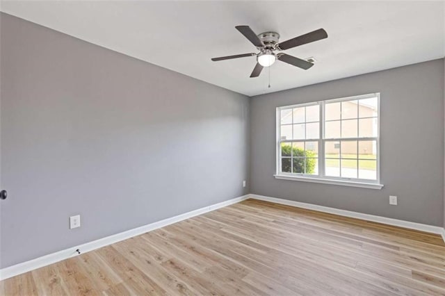 2183 Miranda Dr, Morrow, GA 30260 - unfurnished room featuring light wood-style flooring and ceiling fan