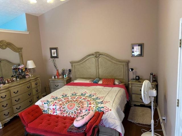 2256 Hansford Pass, Buford, GA 30519 - bedroom with dark wood finished floors