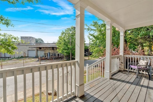 898 Allene Ave SW, Atlanta, GA 30310 - wooden deck with a porch