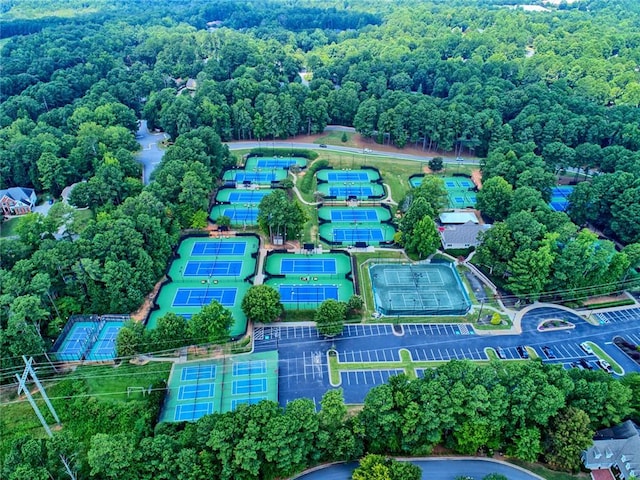121 Clipper Bay Dr, Alpharetta, GA 30005 - bird's eye view of a forest