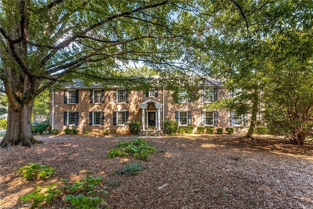 view of colonial inspired home