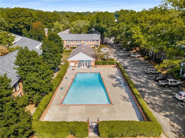 pool featuring a patio