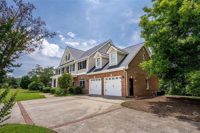 4337 Mountain View Rd, Oakwood, GA 30566 - view of front of house with brick siding and driveway