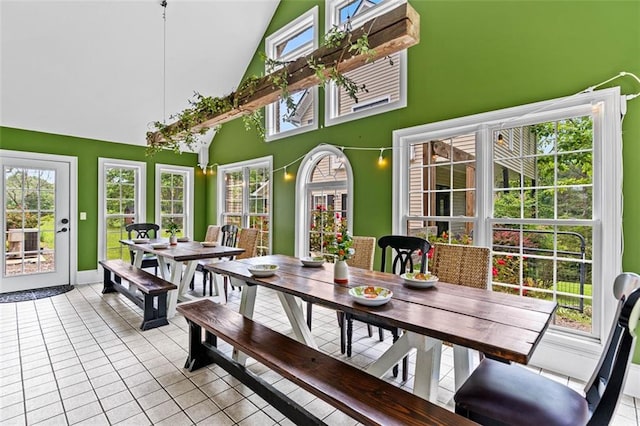 4337 Mountain View Rd, Oakwood, GA 30566 - sunroom with lofted ceiling