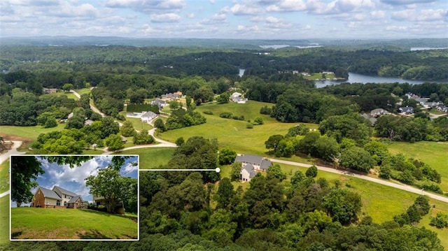 4337 Mountain View Rd, Oakwood, GA 30566 - aerial view of property's location featuring property boundaries highlighted
