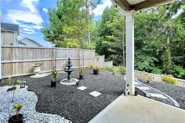 view of patio