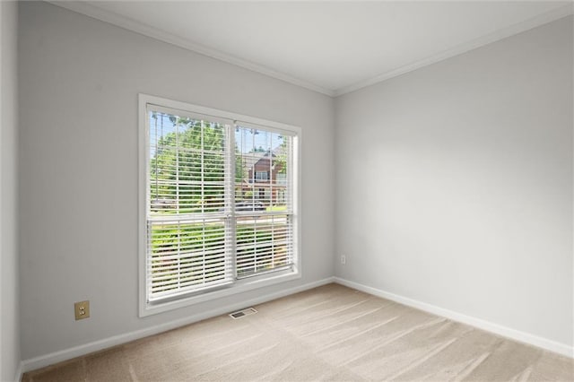 194 Lake Ruby Dr, Suwanee, GA 30024 - unfurnished room featuring baseboards, carpet flooring, and ornamental molding