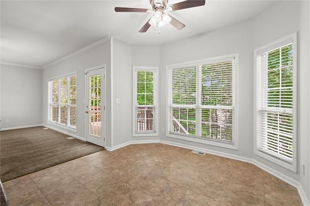 194 Lake Ruby Dr, Suwanee, GA 30024 - unfurnished sunroom with plenty of natural light