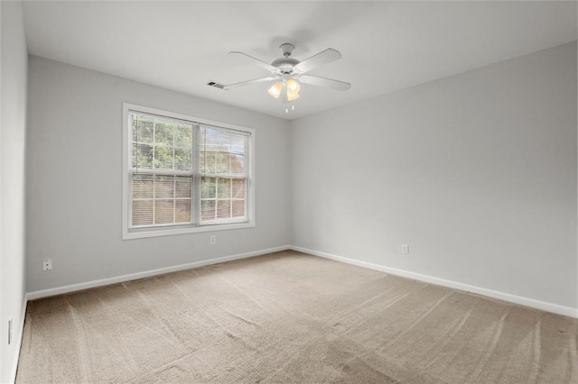 194 Lake Ruby Dr, Suwanee, GA 30024 - carpeted empty room featuring baseboards and ceiling fan