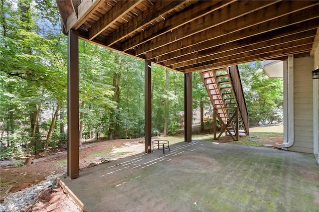 194 Lake Ruby Dr, Suwanee, GA 30024 - view of patio with stairway