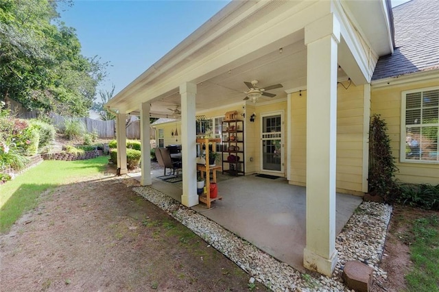 964 Natural Brook Trl, Lawrenceville, GA 30045 - view of patio with ceiling fan