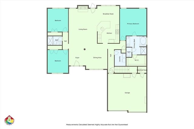 964 Natural Brook Trl, Lawrenceville, GA 30045 - view of floor plan / room layout