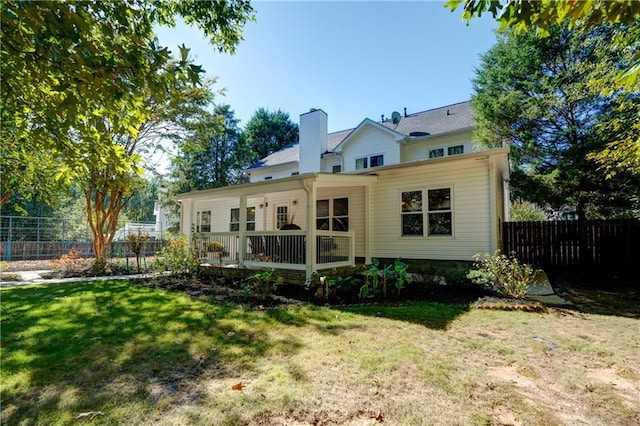 3265 Bethesda Park Ct, Lawrenceville, GA 30044 - back of property with a chimney