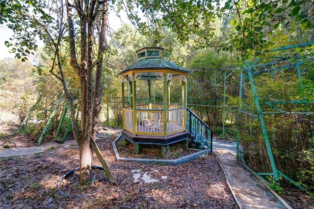 3265 Bethesda Park Ct, Lawrenceville, GA 30044 - view of jungle gym with a gazebo