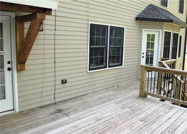 1521 Larkwood Dr, Canton, GA 30114 - view of wooden deck