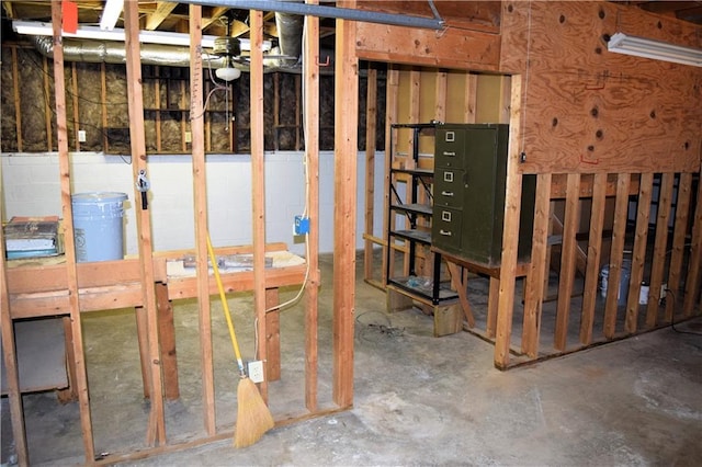 1521 Larkwood Dr, Canton, GA 30114 - view of unfinished below grade area