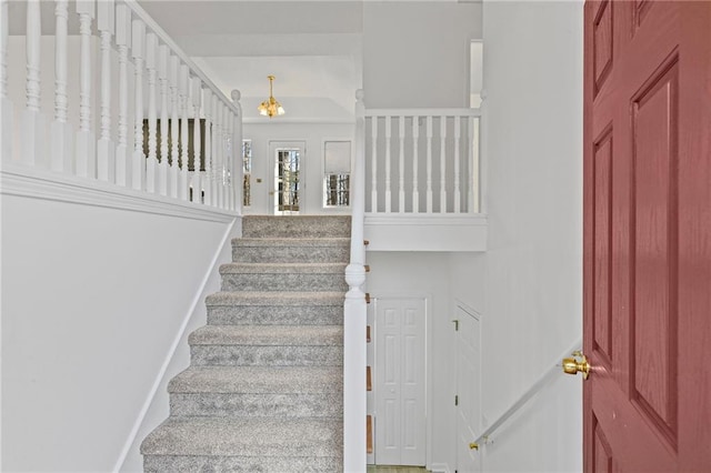 305 Bridgewater Ter, Canton, GA 30115 - view of staircase