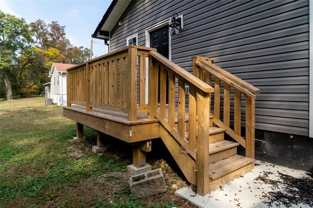 1912 Wax Rd, Aragon, GA 30113 - wooden deck featuring a yard