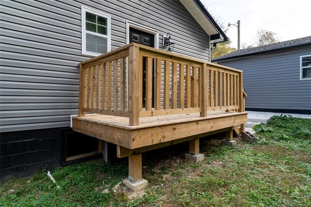1912 Wax Rd, Aragon, GA 30113 - view of wooden deck