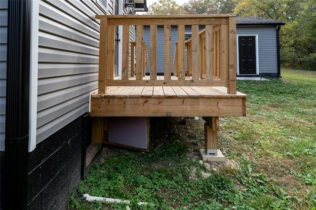 1912 Wax Rd, Aragon, GA 30113 - view of wooden terrace