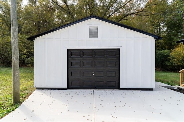 1912 Wax Rd, Aragon, GA 30113 - detached garage with concrete driveway
