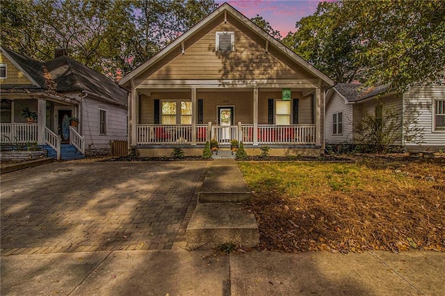 view of bungalow-style house