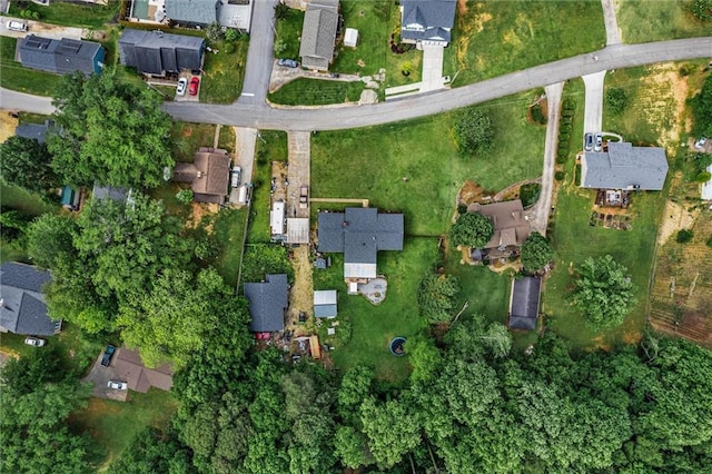 140 Wilbanks St, Buford, GA 30518 - aerial view of property and surrounding area with nearby suburban area