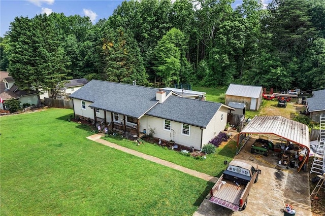 140 Wilbanks St, Buford, GA 30518 - aerial view of property and surrounding area