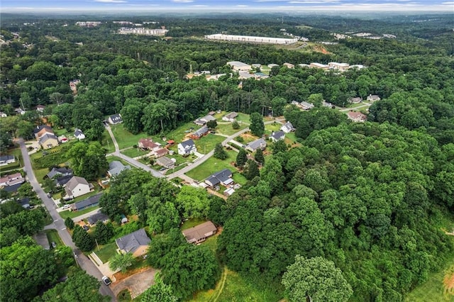 140 Wilbanks St, Buford, GA 30518 - aerial view of property's location with a forest and nearby suburban area