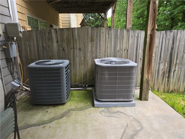 106 Trailside Way, Hiram, GA 30141 - exterior view of central AC
