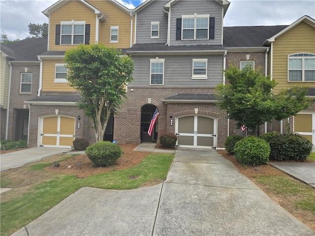 106 Trailside Way, Hiram, GA 30141 - view of front of home with brick siding, concrete driveway, and a garage
